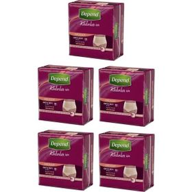Depend Bayan Orta Boy Medium Beden 5x10 Adet Emici Külot