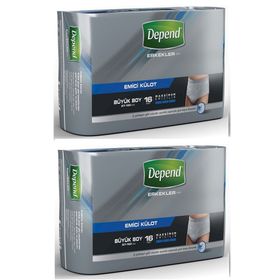 Depend Büyük 16 Adet Erkek Emici Külot