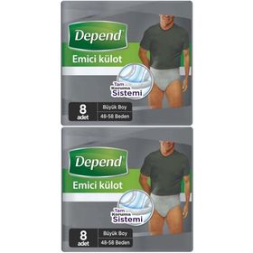 Depend Büyük 16 Adet Erkek Emici Külot