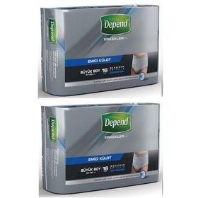 Depend Büyük 16 Adet Erkek Emici Külot