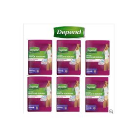 Depend Büyük Boy 6x9 Adet Emici Kadın Külot