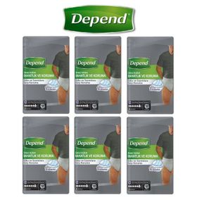Depend Büyük Large Boy 48'li Külotlu Erkek Hasta Bezi