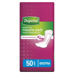 Depend Ekstra 50 Adet Kadın Mesane Pedi