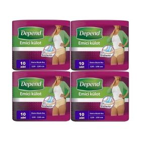 Depend Emici Külot XL Kadın 40 Adet Hasta Bezi