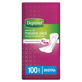 Depend Extra 100 Adet Kadın Mesane Pedi