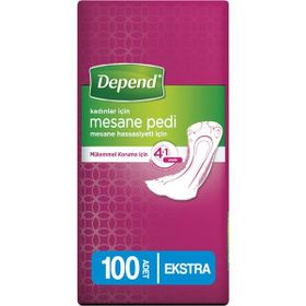 Depend Extra 100 Adet Kadın Mesane Pedi