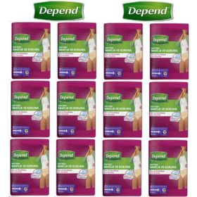 Depend Kadın Büyük Boy 42-50 Beden 108 Adet Emici Külot