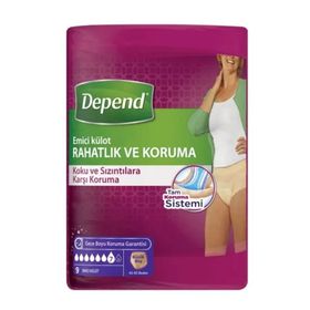 Depend L Beden 54 Adet Kadın Emici Külot