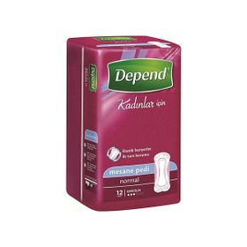 Depend Normal 12'li 2 Paket Kadın Mesane Pedi