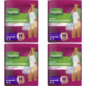 Depend Orta Boy 4x30 Adet Emici Külot