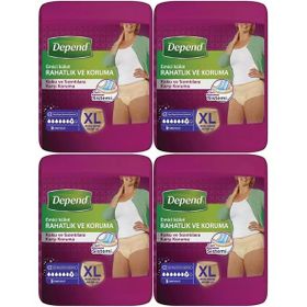 Depend Xl Extra Büyük 4x36 Adet Emici Külot