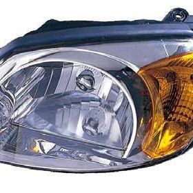 Depo Accent 2003-2005 Sarı Sinyalli Elektrikli Sol Far
