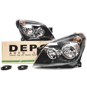 Depo Opel Astra Siyah Zeminli H Sol Far