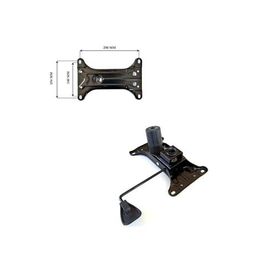 Depolife 15 X 25 CM Siyah Tek Kol Metal Şase Tilt Mekanizma Ofis Çalışma Koltuğu Yedek Parça