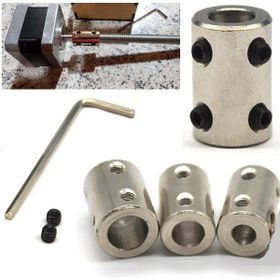Depolife Cnc Motor Şaftı Çoğaltıcı 5-8 mm 6-8 mm 8-8 mm Şaft Kaplini 3'lü Bağlantı Elemanı