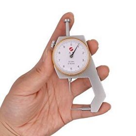 Depolife Kalınlık Ölçer Mikrometre Kumpas 0,1mm Hassas Kompratör Metal Profil Ölçme Saat Laboratuvar Ekipmanı
