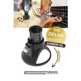 Depolife Karbür Gravür Makinesi Dik Delme Aparatı