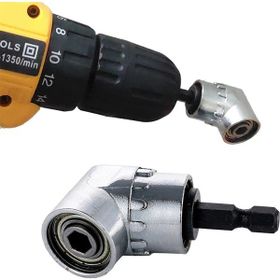Depolife Köşe Vidalama Hex Adaptörü Kısa 6 Gen Bits Girişli Matkap Ucu