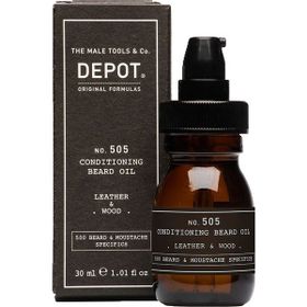 Depot No. 505 30 ml Conditioning Beard Oil Leather &amp; Wood Sakal Bakım Yağ
