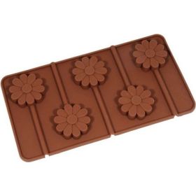 Depposite Çiçek Cubuklu Çikolata Kalıbı