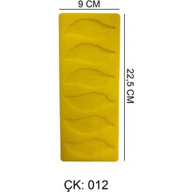 Depposite ÇK012 6’lı Yaprak Silikon Çikolata Kalıbı