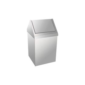 Deppot P.643525 25L SS 430 Sallanır Çatı Kapak Çöp Kovası