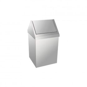 Deppot P.643525 25L SS 430 Sallanır Çatı Kapak Çöp Kovası
