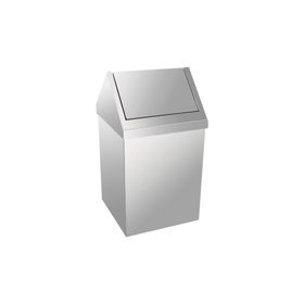 Deppot P.643525 25L SS 430 Sallanır Çatı Kapak Çöp Kovası