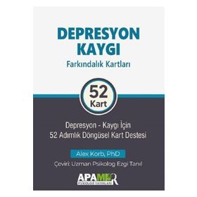 Depresyon Kaygı Farkındalık Kartları - 52 Kart - Alex Korb