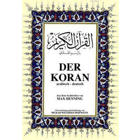 DER KORAN BÜYÜK BOY ( ARAPÇA - ALMANCA K. KERIM VE MEALI ) - MAX HENNING