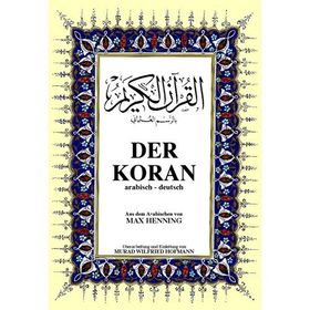 DER KORAN BÜYÜK BOY ( ARAPÇA - ALMANCA K. KERIM VE MEALI ) - MAX HENNING