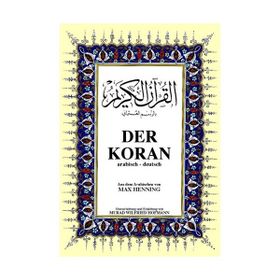 DER KORAN BÜYÜK BOY ( ARAPÇA - ALMANCA K. KERIM VE MEALI ) - MAX HENNING