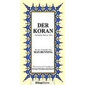 DER KORAN KÜÇÜK BOY ( ALMANCA K. KERIM MEALI ) - MAX HENNING