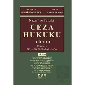 Der Yayınları Cilt III Nazari ve Tatbiki Ceza Hukuku