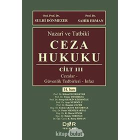 Der Yayınları Cilt III Nazari ve Tatbiki Ceza Hukuku