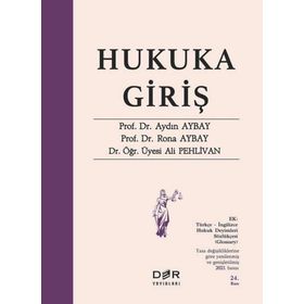 Der Yayınları - Hukuka Giriş