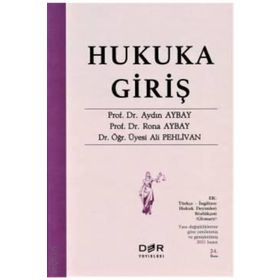 Der Yayınları - Hukuka Giriş