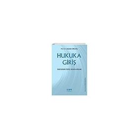 Der Yayınları - Hukuka Giriş