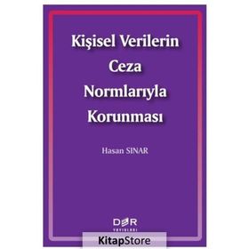 Der Yayınları Kişisel Verilerin Ceza Normlarıyla Korunması