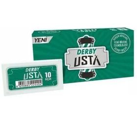 Derby 10x10 Adet Çift Taraflı Yaprak Jilet Tıraş Bıçağı