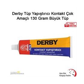 Derby 130 gr Kontakt Çok Amaçlı Büyük Tüp Yapıştırıcı
