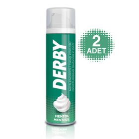 Derby 200 ml Mentollü Nemlendirici Tıraş Köpüğü