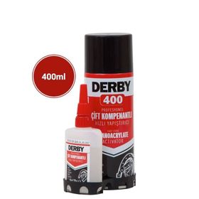 Derby 70 gr 400 gr Çift Kompenan Hızlı Yapıştırıcı