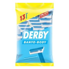 Derby Banyo 13'lü Poşet 7 Paket Tıraş Bıçağı