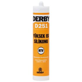 Derby D251 Yüksek Isı Silikonu