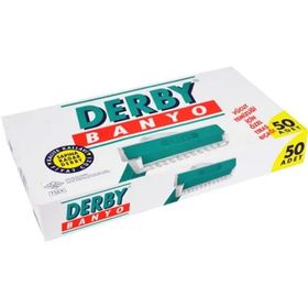 Derby Kartela 50'li Banyo Tıraş Bıçağı