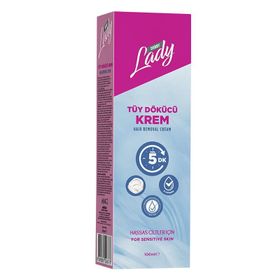 Derby Lady Hassas Ciltler 100 ml Tüy Dökücü Krem