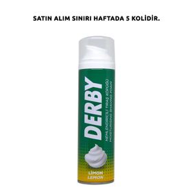 Derby Nemlendirici Limon 200 ml Tıraş Köpüğü