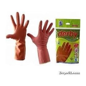 Derby No 8 Lastik Eldiven