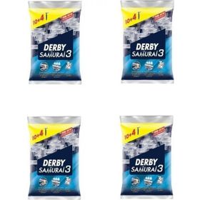 Derby Samurai 3 10+4 4 Adet Tıraş Bıçağı